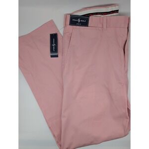 Polo Golf Ralph Lauren Links Pink Pants Mens 35x30 (34x30) Cotton‎ Pockets NWT